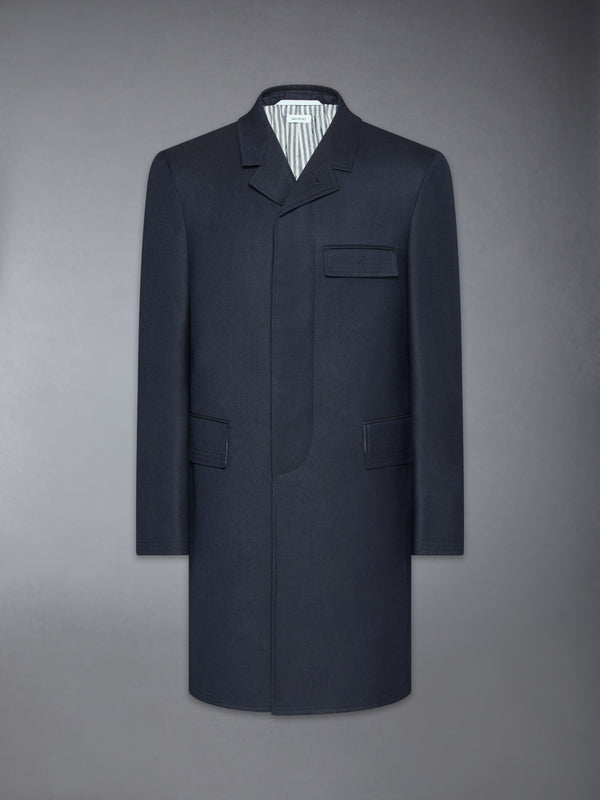 TWILL WOOL CLASSIC CHESTERFIELD OVERCOAT - featured image