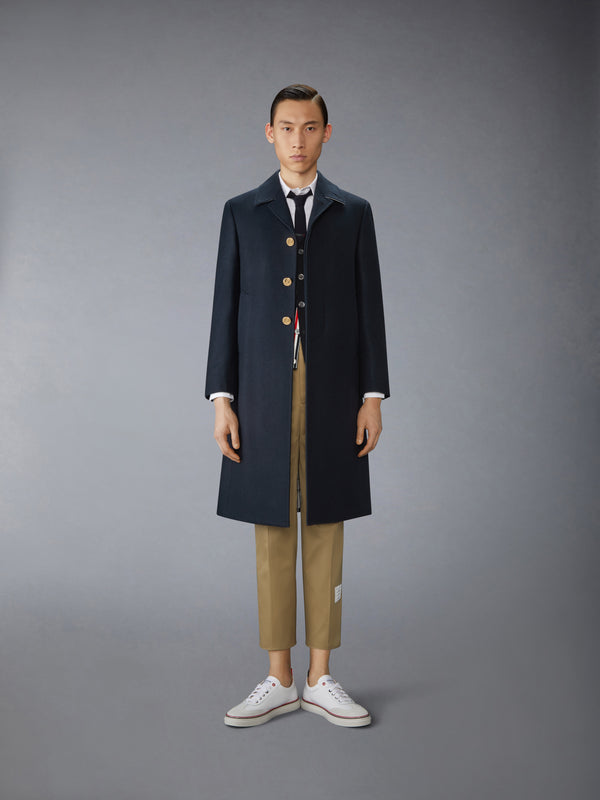 MELTON CLASSIC BAL COLLAR OVERCOAT - image 4