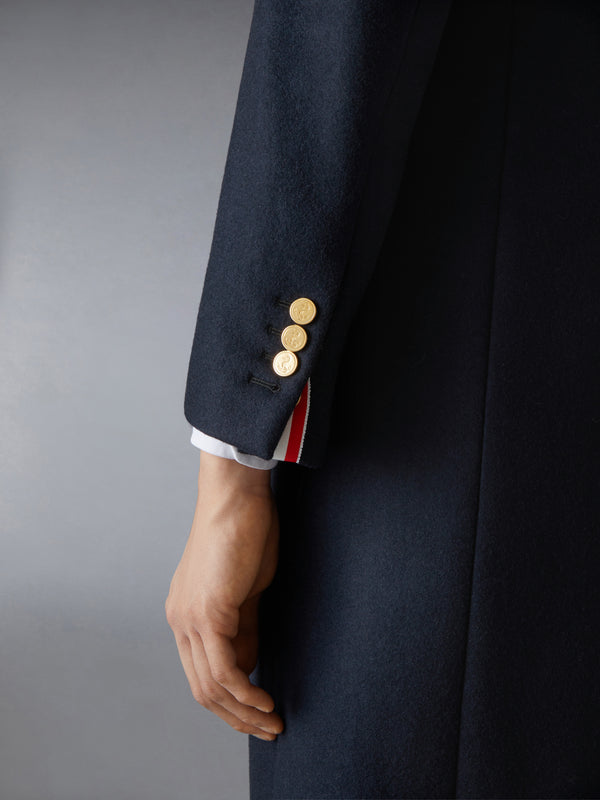 MELTON CLASSIC BAL COLLAR OVERCOAT - image 5