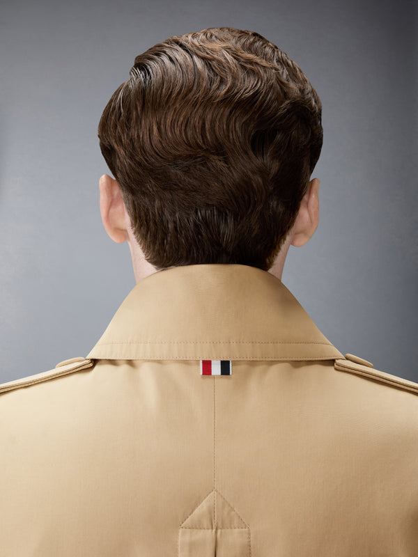 OVERSIZED COTTON SUITING TRENCH COAT - image 6