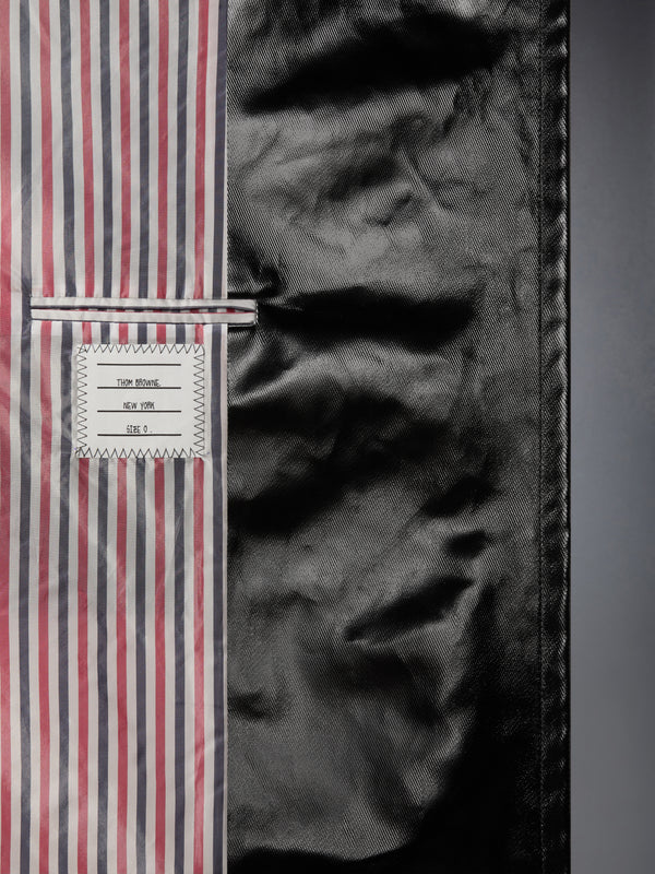 GABARDINE SLICKER OVERSIZED PEACOAT - image 6