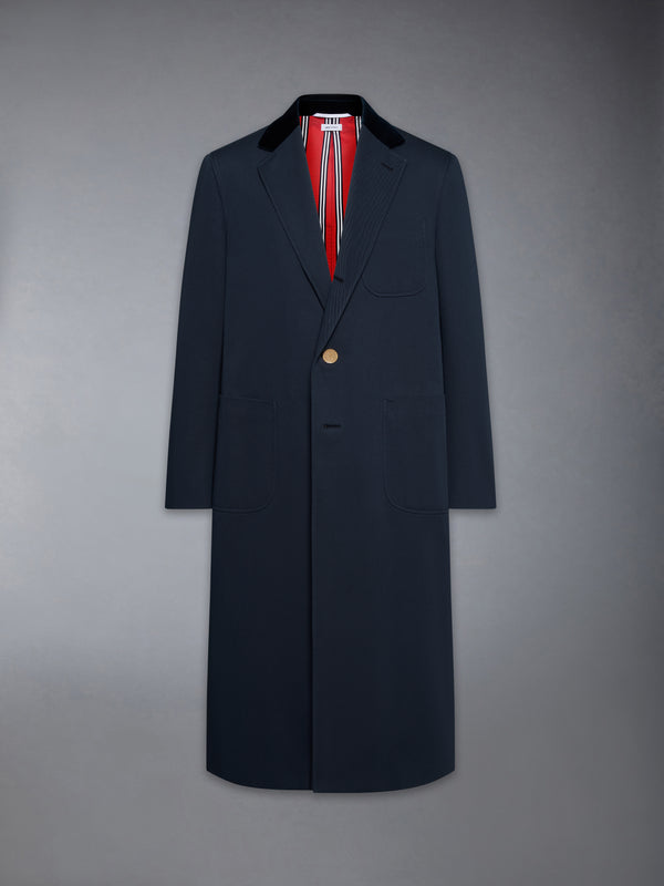 GABARDINE ELONGATED OVERCOAT - featured image