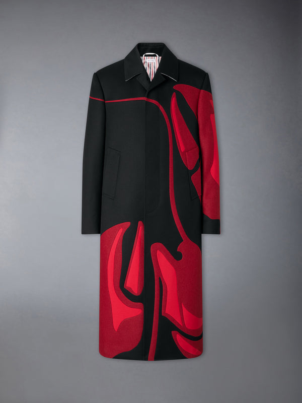 CAVARLY TWILL LOBSTER OVERCOAT - featured image