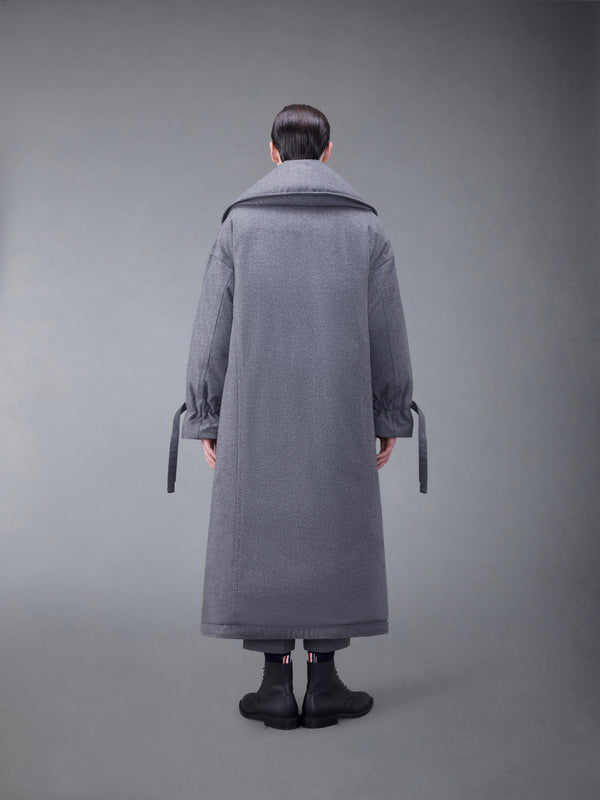 Downfilled Flannel Oversized Coat - image 2