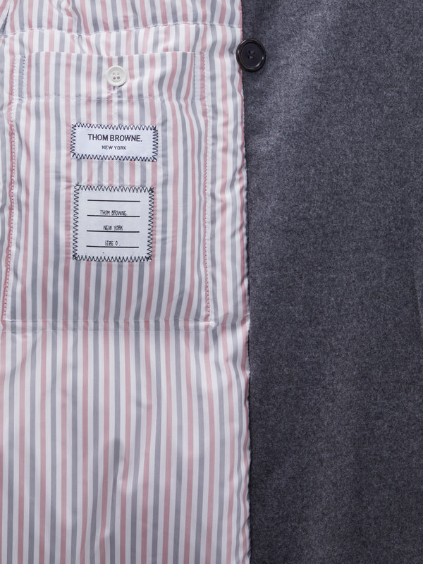 Downfilled Flannel Oversized Coat - image 6