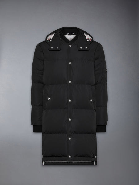 POLY TECH DOWN FILLED COAT WITH ARMBANDS BLACK