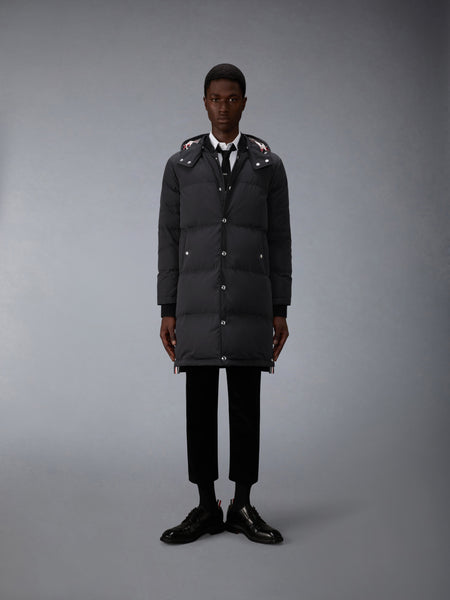 POLY TECH DOWN FILLED COAT WITH ARMBANDS BLACK