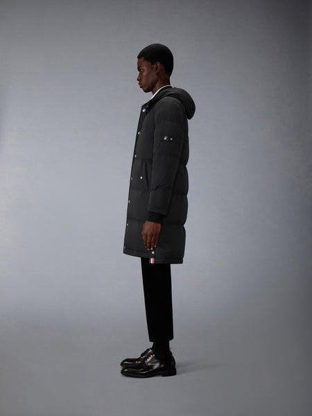 POLY TECH DOWN FILLED COAT WITH ARMBANDS BLACK