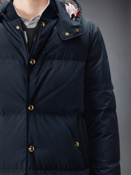 POLY TECH DOWN FILLED COAT WITH ARMBANDS NAVY
