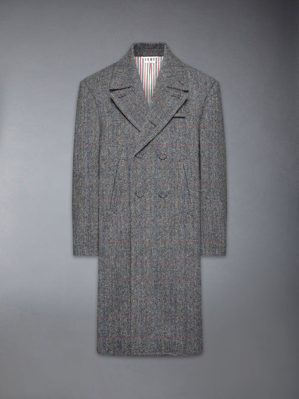 HUNTING TWEED OVERSIZED PEACOAT - featured image