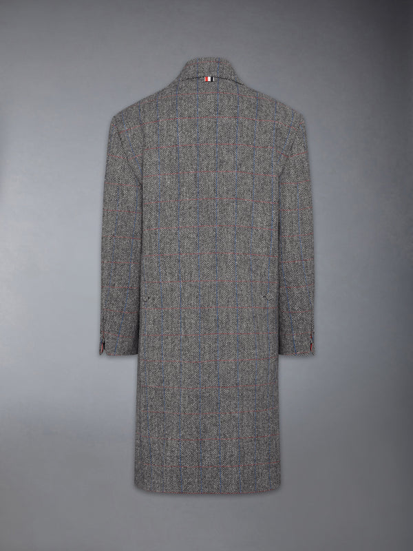 HUNTING TWEED OVERSIZED PEACOAT - image 9