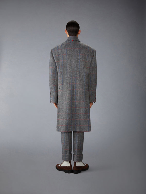 HUNTING TWEED OVERSIZED PEACOAT - image 3