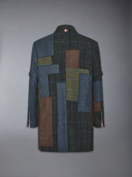 HUNTING TWEED CHESTERFIELD ARMBAND JACKET SEASONAL MULTI