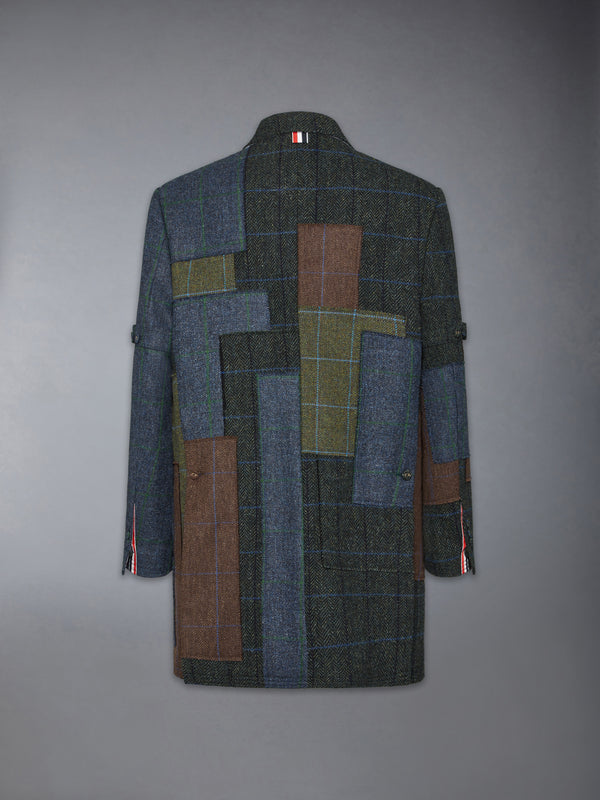 HUNTING TWEED CHESTERFIELD ARMBAND JACKET - image 7