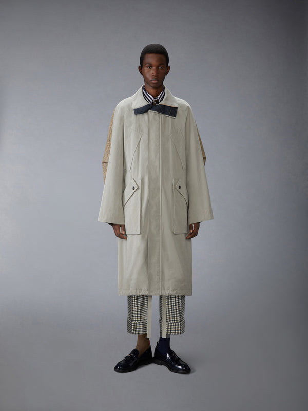 WAXED TECH HOODED PARKA - image 2