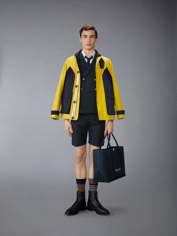 CROPPED SHAWL COLLAR FIELD JACKET - image 3