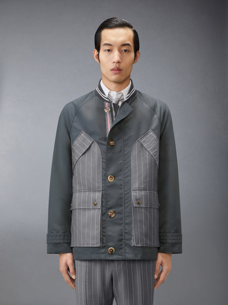 TECH TWILL FIELD JACKET DARK GREY