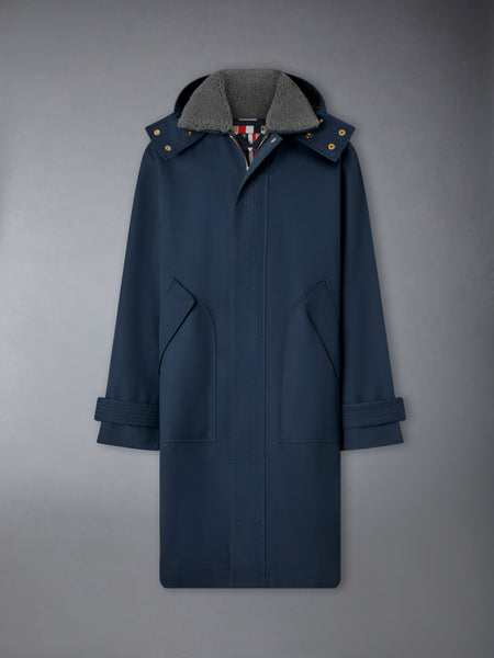 MACKINTOSH RAIN COAT NAVY