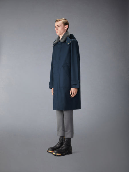 MACKINTOSH RAIN COAT NAVY