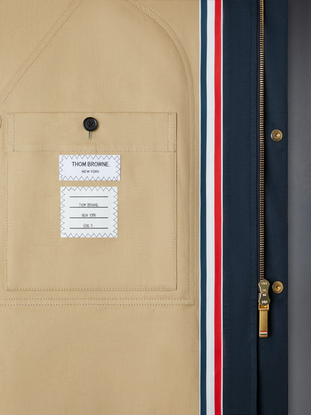 MACKINTOSH RAIN COAT NAVY
