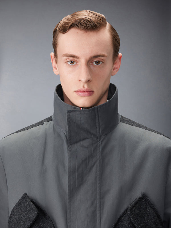 OILED CLOTH TAILORED PARKA - image 7