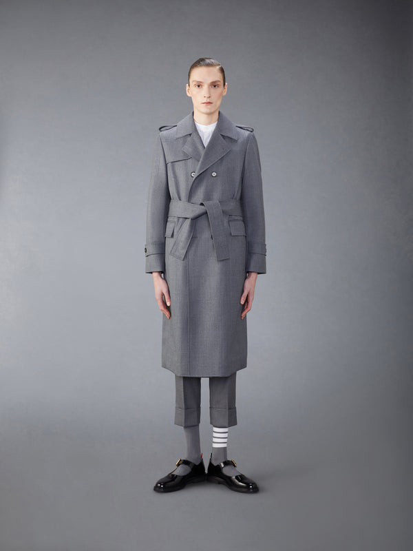 WOOL TWILL UNCONSTRUCTED TRENCH COAT - featured image