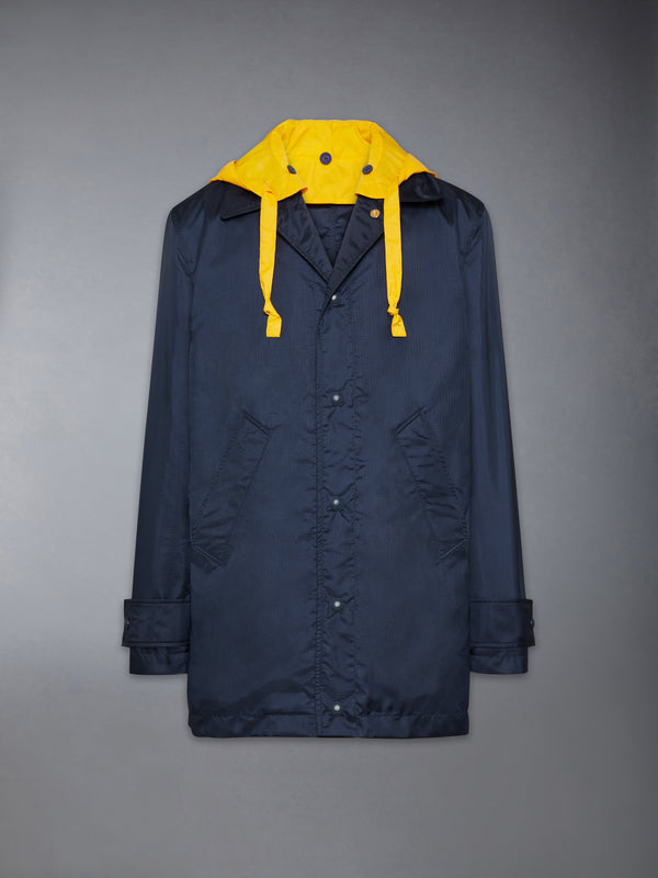 RIPSTOP UNCONSTRUCTED RELAXED OVERCOAT - featured image