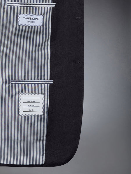 SUPER 120'S TWILL CLASSIC SUIT AND TIE CHARCOAL