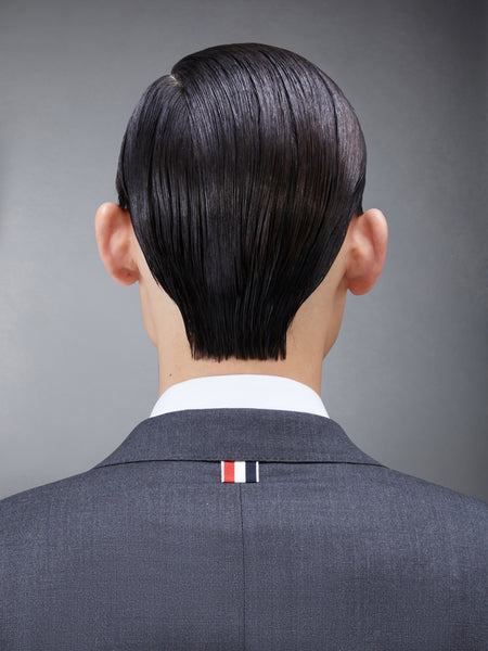 SUPER 120'S TWILL CLASSIC SUIT AND TIE DARK GREY