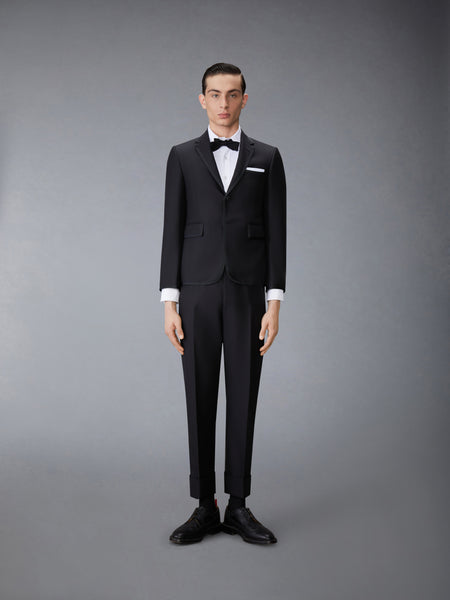 MOHAIR CLASSIC TUXEDO AND BOW TIE BLACK