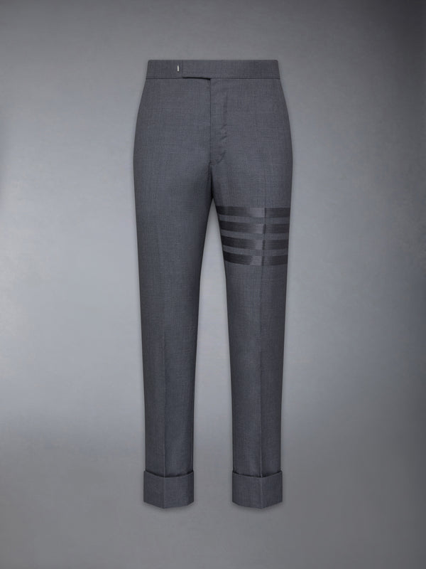 PLAIN WEAVE  4-BAR BACKSTRAP TROUSER - featured image