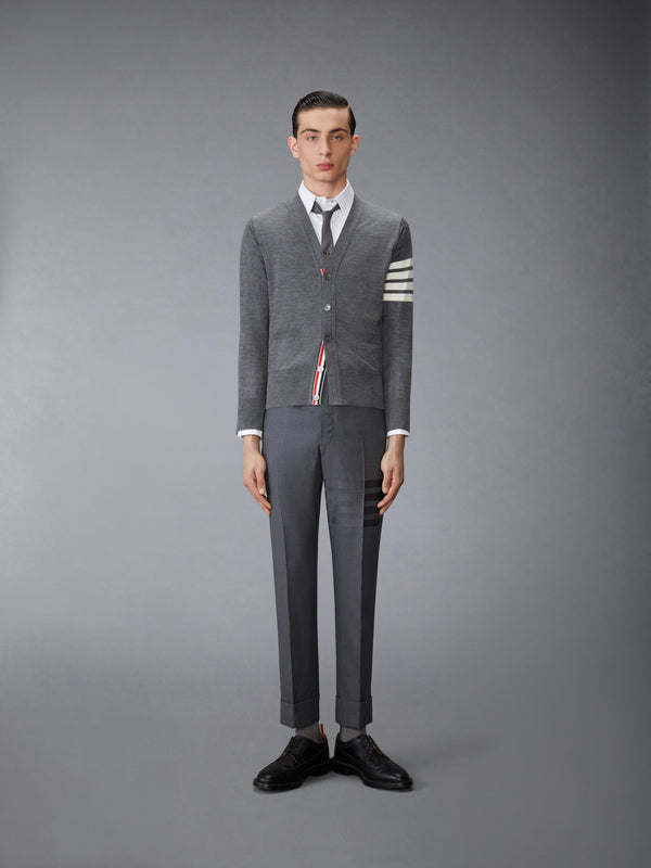 PLAIN WEAVE  4-BAR BACKSTRAP TROUSER - image 3