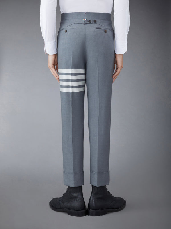 PLAIN WEAVE  4-BAR BACKSTRAP TROUSER - image 3