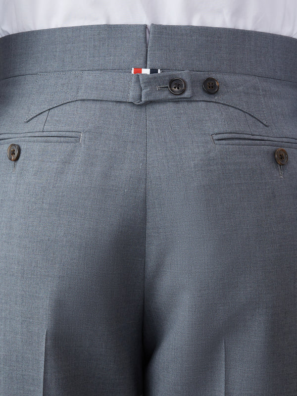 PLAIN WEAVE  4-BAR BACKSTRAP TROUSER - image 6