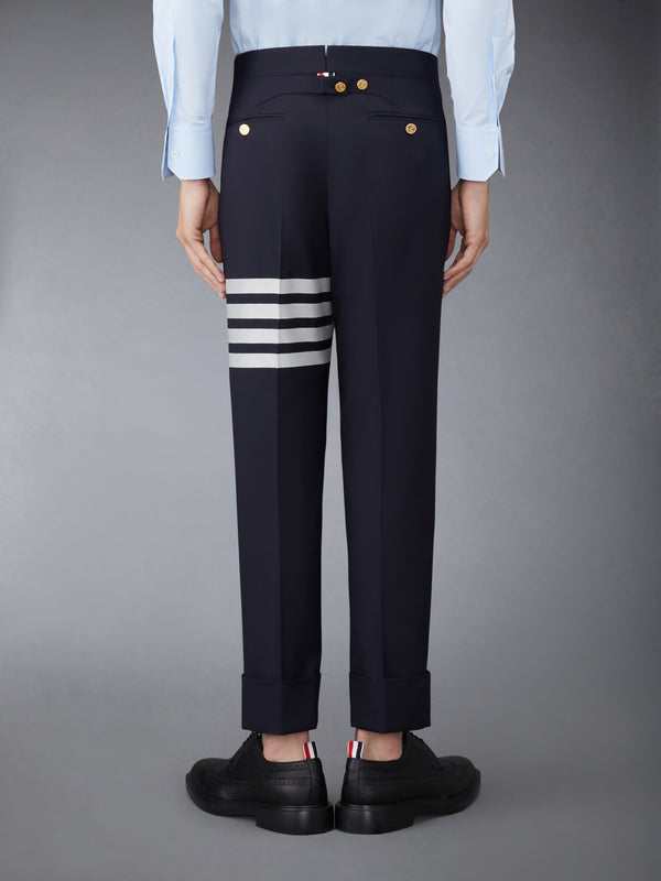 PLAIN WEAVE  4-BAR BACKSTRAP TROUSER - image 2