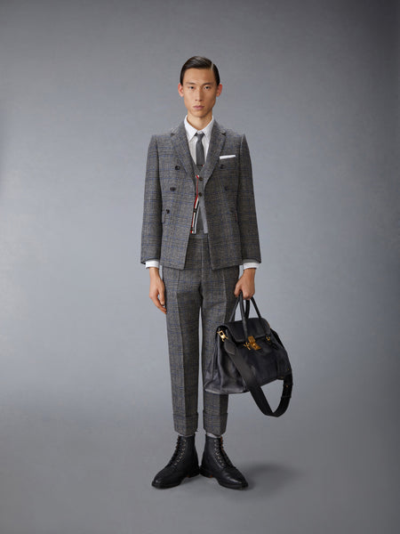 PRINCE OF WALES HUNTING TWEED TROUSER MEDIUM GREY