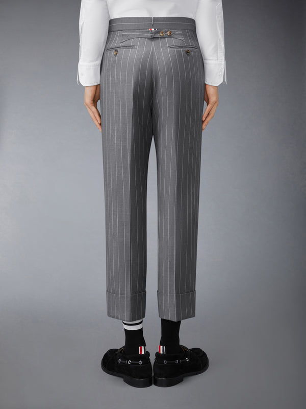 CHALK STRIPE TROUSER - image 2