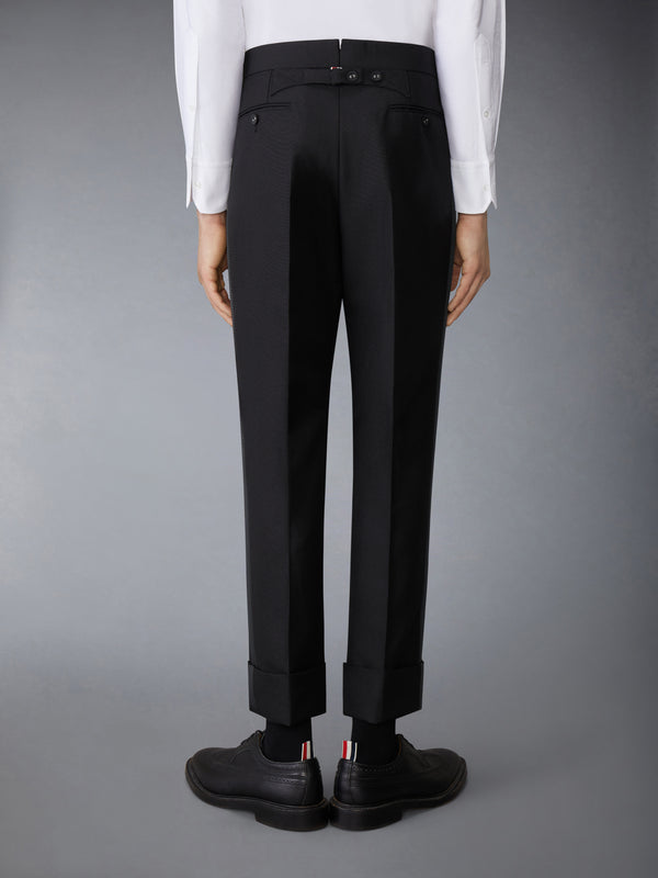 WOOL MOHAIR BACKSTRAP TROUSER - image 2