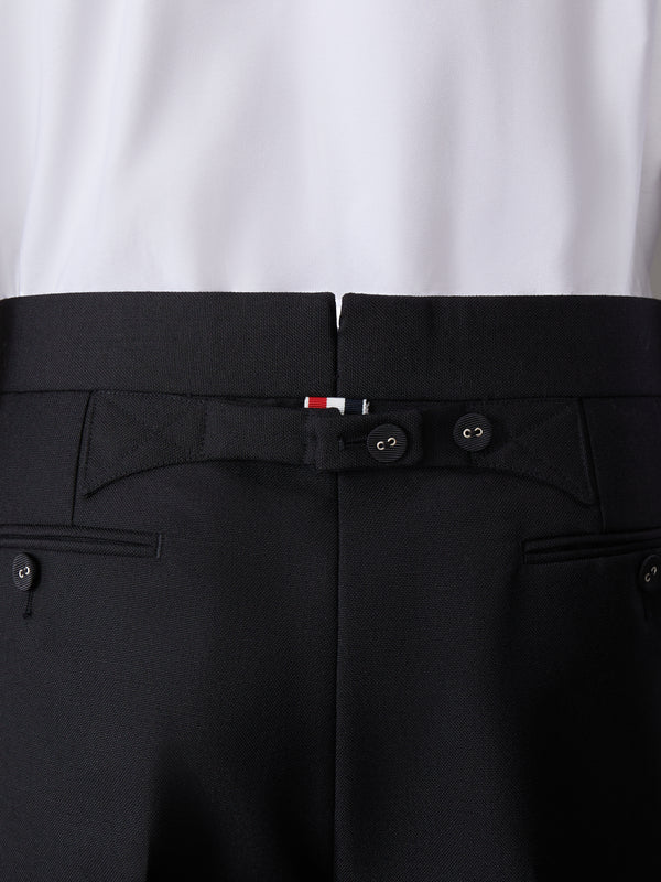 WOOL MOHAIR BACKSTRAP TROUSER - image 4