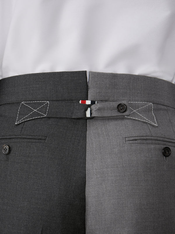 FUNMIX CONTRAST TOPSTITCH BACKSTRAP TROUSER - image 4