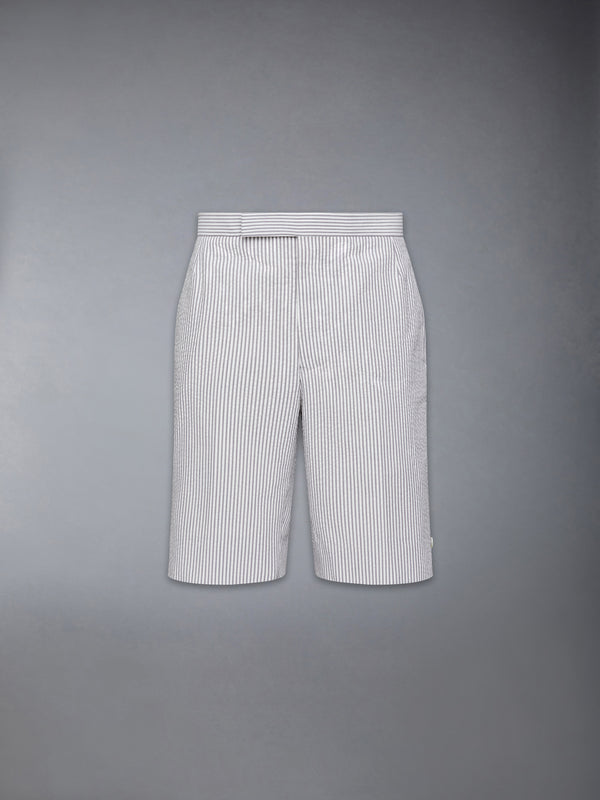 CLASSIC SEERSUCKER BACKSTRAP SHORTS - featured image