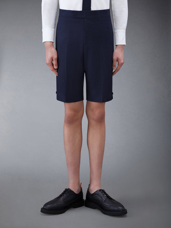 SUPER 120'S TWILL BACKSTRAP SHORTS - featured image