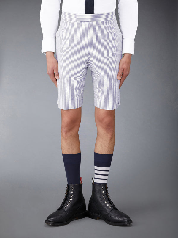CLASSIC SEERSUCKER BACKSTRAP SHORTS - featured image