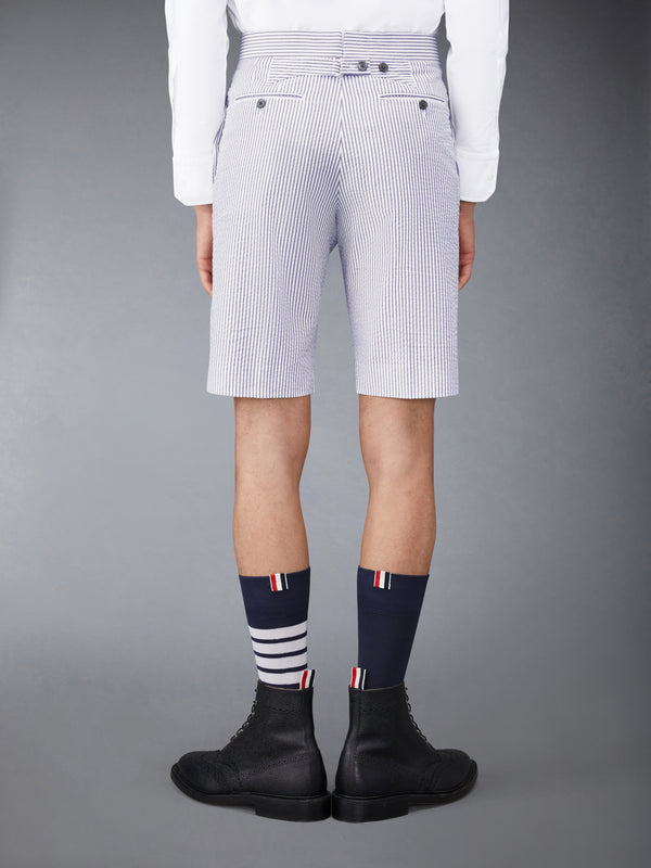 CLASSIC SEERSUCKER BACKSTRAP SHORTS - image 2