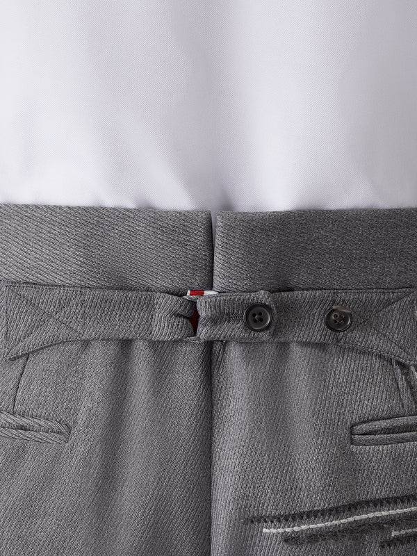 LOW RISE WOOL SCHOOL UNIFORM TROUSER - image 3