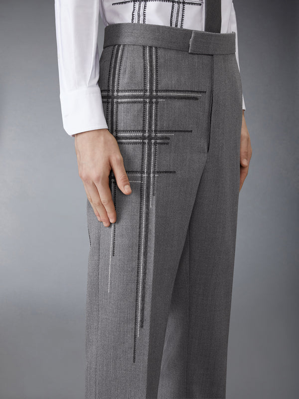 LOW RISE WOOL SCHOOL UNIFORM TROUSER - image 4
