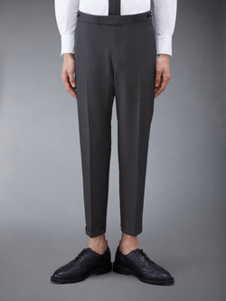 SUPER 120's TWILL LOW RISE TROUSER