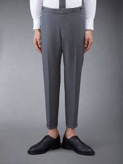 SUPER 120's TWILL LOW RISE TROUSER