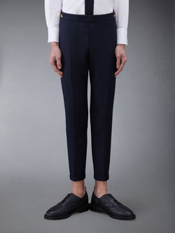 SUPER 120's TWILL LOW RISE TROUSER