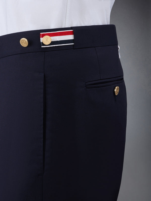 PLAIN WEAVE 4-BAR LOW RISE TROUSERS - image 5